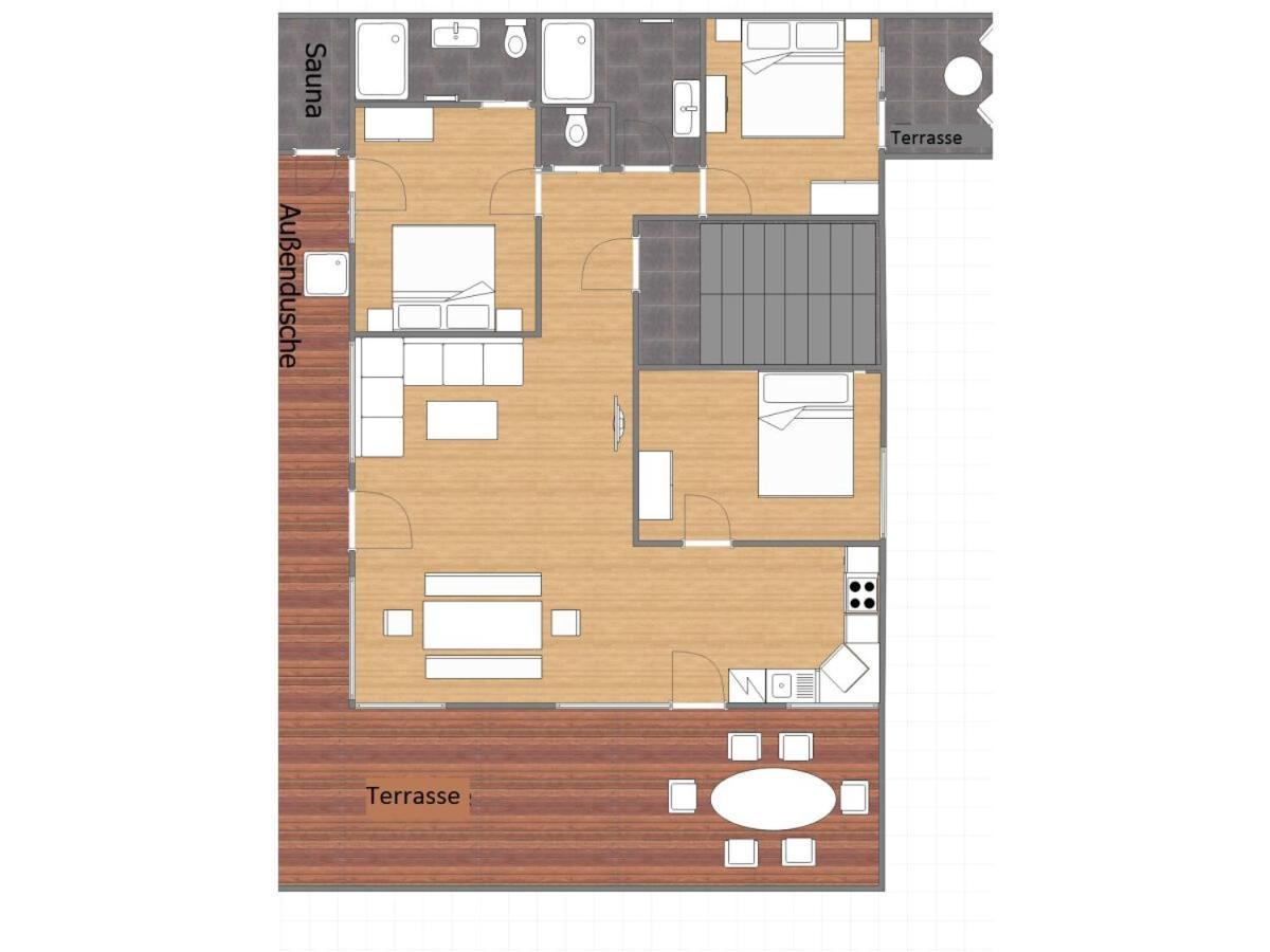 Appartement Auszeit Eben Eben Im Pongau Dış mekan fotoğraf